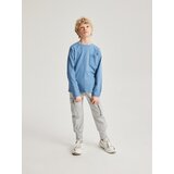 Reserved - Predimenzionirana majica dugih rukava s džepom - steel blue | shoptok.hr