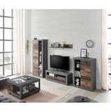 Time dnevni regal, antracit, rjava | Shoptok.si