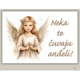  Magneti “Neka te čuvaju anđeli” – nježna uspomena za krštenje, rođenje i posebne trenutke | shoptok.hr