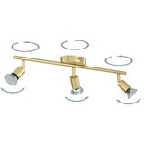 Eglo 33186 - LED spot svetiljka BUZZ-LED 3xGU10/2,8W/230V 3000K zlatna | Eponuda.com
