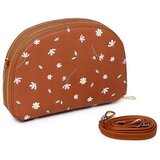 Vuch Mini crossbody torba Caira Maedow Brown, cvjetni uzorak | shoptok.hr