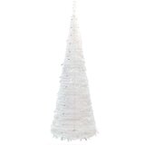  Umjetno božićno drvce 100 LED žarulja bijelo 150 cm | shoptok.hr
