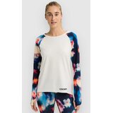 Burton Roadie Tech Crew Funkcijska majica stouth white / flrblr Cene