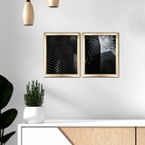 Wallity 2ACT-007 Multicolor Decorative Framed MDF Painting (2 Pieces) | Eponuda.ba