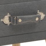 Noćni ormarići od tkanine 2 kom tamnosivi 40 x 35 x 40 cm | shoptok.hr