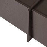 WOOOD Tamno smeđa TV komoda u dekoru jasena 200x53x44 cm Brock – | shoptok.hr