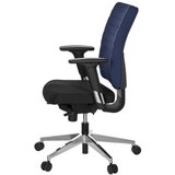 MID.YOU Vrtljiv Stol Pro-tec 350, Črna, Modra | Shoptok.si