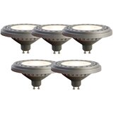 LUEDD Komplet 5 LED žarnic GU10 AR111 8W 750 lm 3000K | Shoptok.si