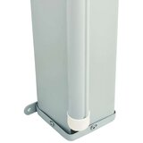 vidaXL Uvlačiva bočna tenda za terasu 200 x 600 cm crvena | shoptok.hr
