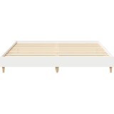  Okvir za krevet bijeli 200 x 200 cm od konstruiranog drva | shoptok.hr