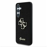 Guess PU Fixed Glitter 4G Metal Logo Zadní Kryt pro Samsung Galaxy S25+ Black Ovitek za telefon Vijolična | Shoptok.si