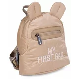 Childhome dječji ruksak MY FIRST BAG puffered Beige