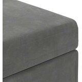  Stolica Temno siva 81 x 41 x 40 cm Samet in Umetno Leseno, (5000302383) | Shoptok.si