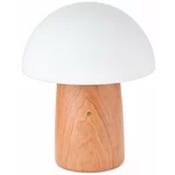 Gingko Prigušiva stolna svjetiljka u prirodnoj boji sa staklenim sjenilom (visina 32 cm) Alice -