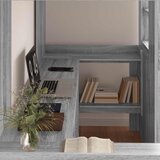  Okvir kreveta na kat s stolom Siva Sonoma 80 x 200 cm | shoptok.hr