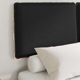 Krevetni okvir s tapiciranim uzglavljem Crna 120 x 190 cm | shoptok.hr