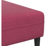  Baršunasta sofa s jastukom s jastukom 3 pcs 208 cm Baršun | shoptok.hr