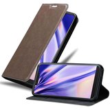 Cadorabo Ohišje, združljivo z WIKO VIEW 2 GO v kavovinsko rdeča - Zaščitni ovitek z magnetnim zapiranjem, stoječo funkcijo in režo za kartice, (20550103) | Shoptok.si