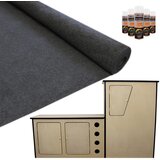 Monster 11 m² antracitne obloge in lepilo za kombi s kuhinjo za avtodom, (21571519) | Shoptok.si
