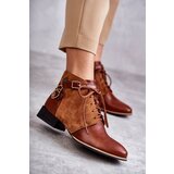 Kesi Women's leather boots Maciejka 5743A-29 Brown | Shoptok.si