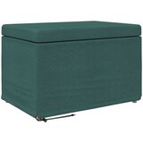  Stolica Tamnozelena 61 x 41 x 40 cm Tkanina i konstruirano drvo | shoptok.hr