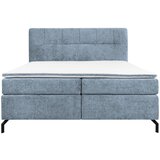 Esposa POSTELJA BOXSPRING 160 cm x 200 cm , tekstil svetlo modra | Shoptok.si