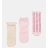 Sinsay Čarape s pamukom i ukrasnim rubom 3 pakiranje | shoptok.hr