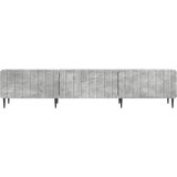 TV ormar Betonska siva 147 x 34,5 x 32 cm Konstruirano drvo | Eponuda.com