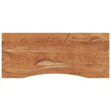  Ploča za radni stol 110x50x2,5 cm pravokutna od drva bagrema | shoptok.hr