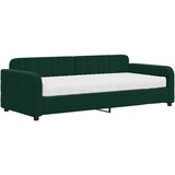  Dnevni krevet s madracem tamnozeleni 90 x 200 cm baršunasti | shoptok.hr