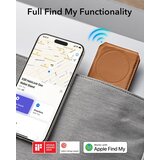 ESR denarnica za magsafe s sledilnikom find my za iphone 16/15/14/13/12 - rjava odprta embalaža | Shoptok.si