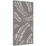  Vrtni zidni ukras 105 x 55 cm od čelika COR-TEN s uzorkom lišća | shoptok.hr
