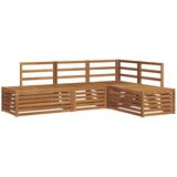  Set vanjskih sofa 4 Komad Prirodna Čvrsto drvo akacije | shoptok.hr