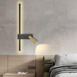 Toolight Zidni svijećnjak APP1439-W RIGHT BLACK GOLD | shoptok.hr