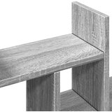  Organizator za stol siva boja hrasta 34 5x15 5x35 5 cm drveni | shoptok.hr