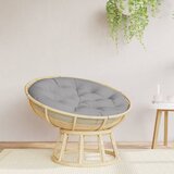  Okrugli jastuk sivi Ø 100 x 11 cm od tkanine Oxford | shoptok.hr