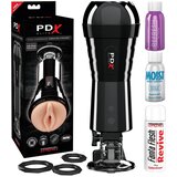 PDX Cock Compressor - usisni, vibrirajući masturbator za macu (crni) Cijene