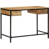  Radni stol Smeđa 105 x 50 x 75 cm Čvrsto drvo manga i metal | Eponuda.com