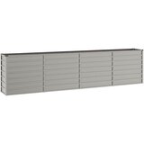  Povišena vrtna gredica boja hrđe 320 x 40 x 77 cm čelik COR-TEN | Eponuda.com
