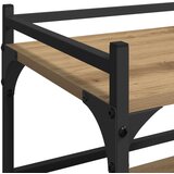  Kuhinjski kolica Umjetnički hrast 50 x 35 x 75.5 cm | shoptok.hr