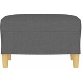  Tabure tamnosivi 60 x 50 x 41 cm od tkanine | shoptok.hr