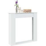  Okvir za kamin bijeli 100x20x100 cm od konstruiranog drva | shoptok.hr