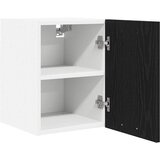 Viseći ormarić 2 pcs Crni hrast i bijela 30 x 31 x 40 cm | shoptok.hr