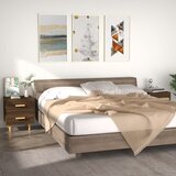 vidaXL Nočna omarica 2 kosa rjavi hrast 40x35x47,5 cm Cene
