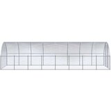 Vanjski kokošinjac 3 x 8 x 2 m od pocinčanog čelika | shoptok.hr