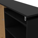 Tvilum črno vzglavje 145x80 cm naia | Shoptok.si