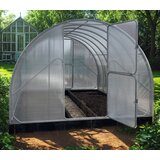Metalni plastenik GAUDI 3.14m x 10m, razmak 1m, polykarbonat 6mm | shoptok.hr