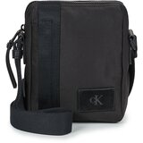 Calvin Klein Jeans CANVAS MIX REPORTER Crna Cijene