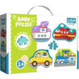 Puzzle Baby Classic - Transport vehicles / Trefl Baby 36075 | shoptok.hr