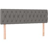  Box spring postelja z vzmetnico temno siva 160x200 cm blago, (20790700) | Shoptok.si